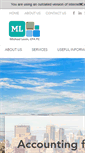 Mobile Screenshot of mlcpa.net